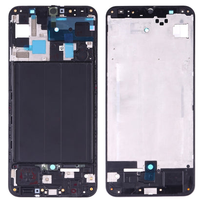 For Galaxy A50 SM-A505F/DS, A505FN/DS, A505GN/DS, A505FM/DS, A505YN  Front Housing LCD Frame Bezel Plate (Black) - Frame Bezel Plate by PMC Jewellery | Online Shopping South Africa | PMC Jewellery