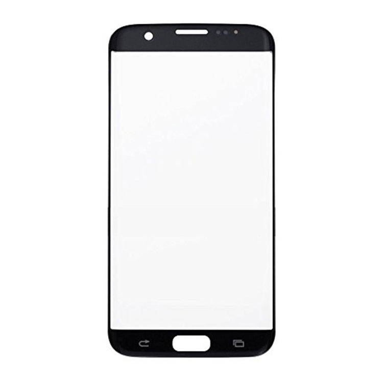 For Galaxy S7 Edge / G935 Front Screen Outer Glass Lens (Silver) - Outer Glass Lens by PMC Jewellery | Online Shopping South Africa | PMC Jewellery