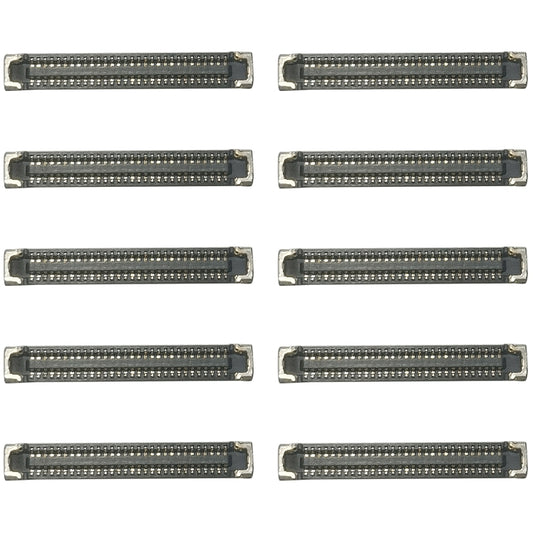 For Samsung Galaxy A01 SM-A015F(Global) 10pcs Motherboard LCD Display FPC Connector - FPC Connector by PMC Jewellery | Online Shopping South Africa | PMC Jewellery