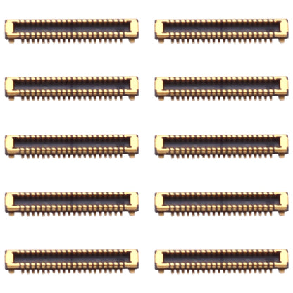 For Samsung Galaxy A30 10pcs Motherboard LCD Display FPC Connector - FPC Connector by PMC Jewellery | Online Shopping South Africa | PMC Jewellery