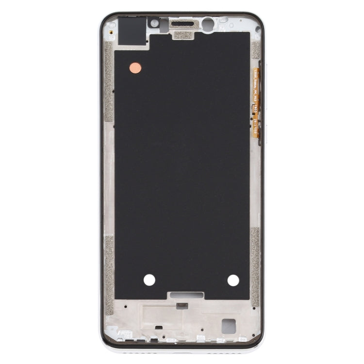 Front Housing LCD Frame Bezel Plate for Motorola Moto One (P30 Play) (Silver) - Frame Bezel Plate by PMC Jewellery | Online Shopping South Africa | PMC Jewellery