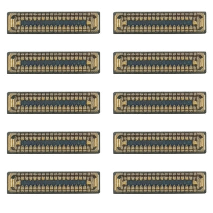 For Huawei P40 Lite E 10PCS Motherboard LCD Display FPC Connector - FPC Connector by PMC Jewellery | Online Shopping South Africa | PMC Jewellery