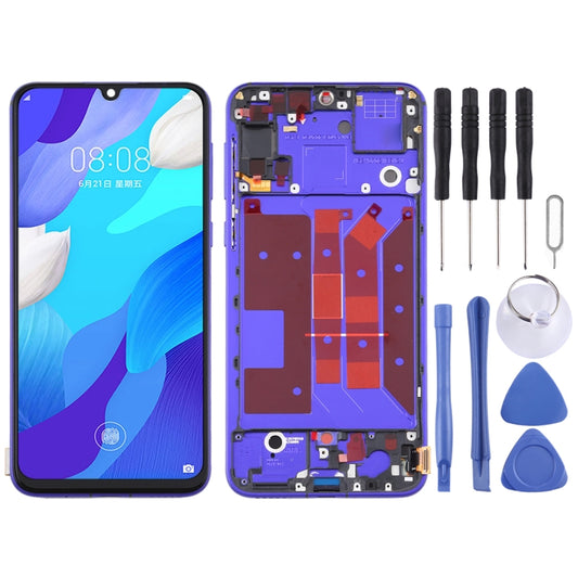 Original OLED LCD Screen for Huawei Nova 5 Pro Digitizer Full Assembly with Frame(Purple) - LCD Screen by PMC Jewellery | Online Shopping South Africa | PMC Jewellery