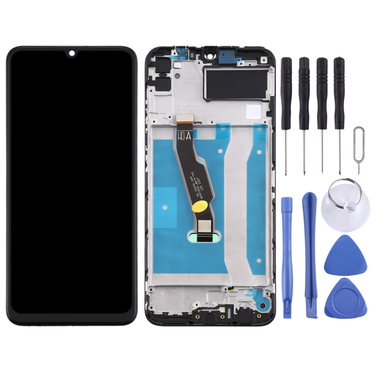 OEM LCD Screen for Huawei Y6p Digitizer Full Assembly with Frame(Black) - LCD Screen by PMC Jewellery | Online Shopping South Africa | PMC Jewellery