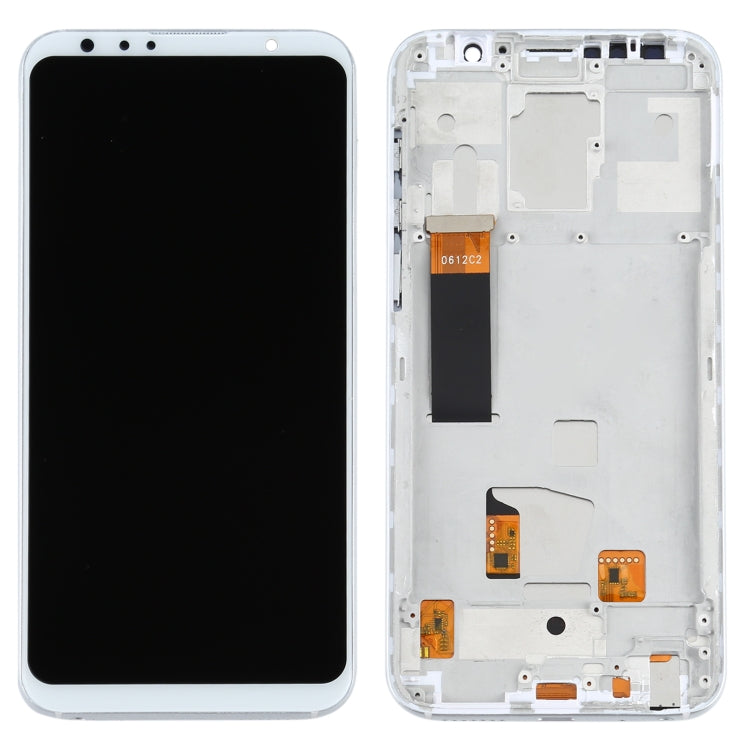 TFT LCD Screen for Meizu 16th Digitizer Full Assembly with Frame, Not Supporting Fingerprint Identification(White) - LCD Screen by PMC Jewellery | Online Shopping South Africa | PMC Jewellery