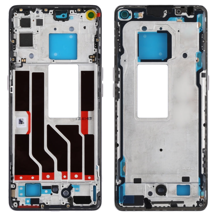 For OPPO Reno5 Pro 5G PDSM00, PDST00, CPH2201 Original Front Housing LCD Frame Bezel Plate (Gold) - Frame Bezel Plate by PMC Jewellery | Online Shopping South Africa | PMC Jewellery