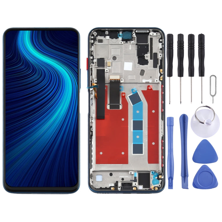 OEM LCD Screen for Huawei Honor X10 5G Digitizer Full Assembly with Frame(Blue) - LCD Screen by PMC Jewellery | Online Shopping South Africa | PMC Jewellery