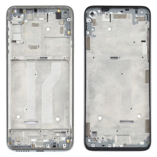 Front Housing LCD Frame Bezel Plate for Motorola Moto G Fast (Silver) - Frame Bezel Plate by PMC Jewellery | Online Shopping South Africa | PMC Jewellery