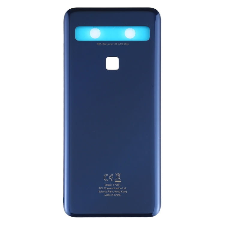 Original Battery Back Cover for TCL 10L (10 Lite) T770H(Blue) - For TCL by PMC Jewellery | Online Shopping South Africa | PMC Jewellery