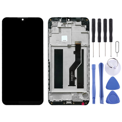 OEM LCD Screen for ZTE Blade V10 Vita  Digitizer Full Assembly with Frame（Black) - For ZTE by PMC Jewellery | Online Shopping South Africa | PMC Jewellery