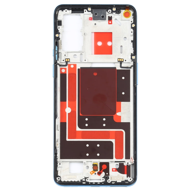 For OnePlus 9 (Dual SIM IN/CN Version) Middle Frame Bezel Plate (Blue) - Frame Bezel Plate by PMC Jewellery | Online Shopping South Africa | PMC Jewellery