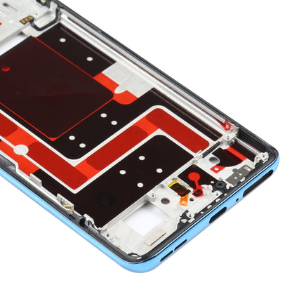 For OnePlus 9 (Dual SIM IN/CN Version) Middle Frame Bezel Plate (Blue) - Frame Bezel Plate by PMC Jewellery | Online Shopping South Africa | PMC Jewellery