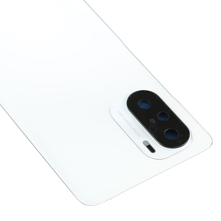 Original Battery Back Cover for Xiaomi Redmi K40 M2012K11AC M2012K11C(White) - Back Cover by PMC Jewellery | Online Shopping South Africa | PMC Jewellery