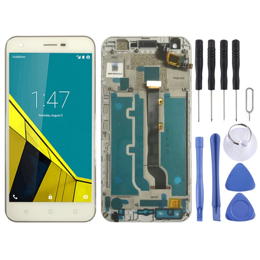 OEM LCD Screen for Vodafone Smart Ultra 6 VF-995N VF995N  Digitizer Full Assembly with Frame（White) - For Vodafone by PMC Jewellery | Online Shopping South Africa | PMC Jewellery