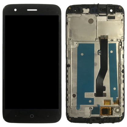 OEM LCD Screen for ZTE Blade V8 Lite  Digitizer Full Assembly with Frame（Black) - For ZTE by PMC Jewellery | Online Shopping South Africa | PMC Jewellery