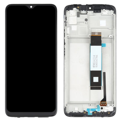 LCD Screen and Digitizer Full Assembly with Frame for Xiaomi Redmi Note 9 4G / Poco M3 / Redmi 9 Power M2010J19SC M2010J19CG(Black) - LCD Screen by PMC Jewellery | Online Shopping South Africa | PMC Jewellery