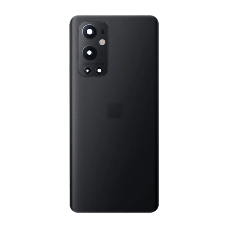 For OnePlus 9 Pro Battery Back Cover With Camera Lens (Black) - Back Cover by PMC Jewellery | Online Shopping South Africa | PMC Jewellery