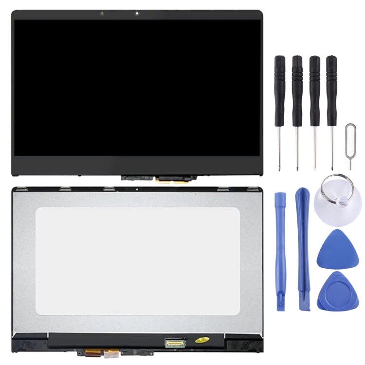 1920 x 1080 FHD OEM LCD Screen for Lenovo YOGA 710-14ISKIKB 5D10M14182 Digitizer Full Assembly with Frame (Black) - LCD Screen by PMC Jewellery | Online Shopping South Africa | PMC Jewellery