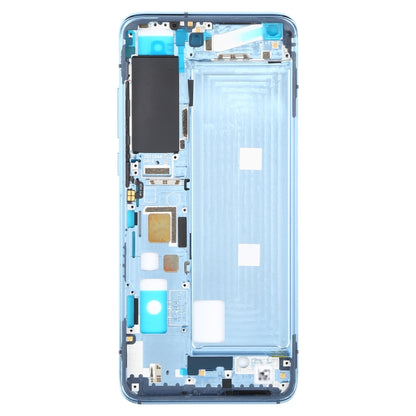 Original Front Housing LCD Frame Bezel Plate for Xiaomi Mi 10S(Blue) - Frame Bezel Plate by PMC Jewellery | Online Shopping South Africa | PMC Jewellery