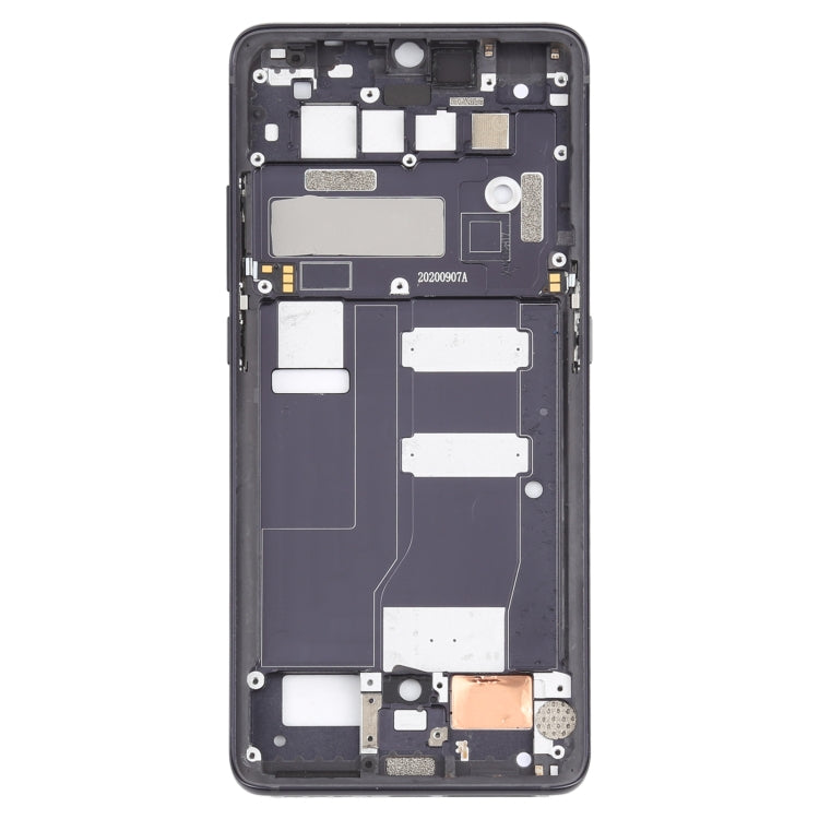 Front Housing LCD Frame Bezel Plate for TCL 10 Pro T799B T799H(Grey) - For TCL by PMC Jewellery | Online Shopping South Africa | PMC Jewellery