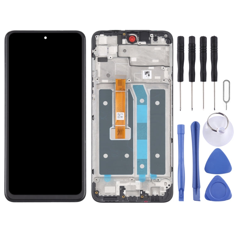 LCD Screen and Digitizer Full Assembly with Frame for LG K42 LMK420 LM-K420 LMK420H LM-K420H LMK420E LM-K420E LMK420Y LM-K420Y - For LG by PMC Jewellery | Online Shopping South Africa | PMC Jewellery