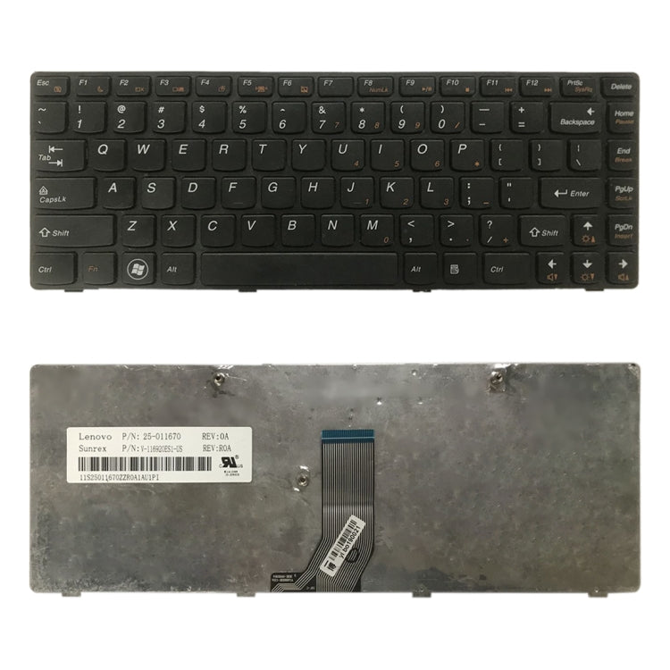 US Version Keyboard for Lenovo G470 V470 B470 B490 G475 B475E V480C B480 M490 B475 V480 M495 - Replacement Keyboards by PMC Jewellery | Online Shopping South Africa | PMC Jewellery