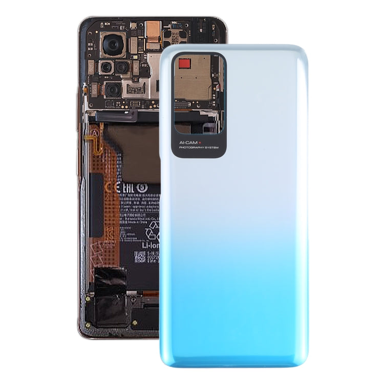 Original Battery Back Cover for Xiaomi Redmi 10 / Redmi 10 Prime / Redmi Note 11 4G / Redmi 10 2022 (Blue) - Back Cover by PMC Jewellery | Online Shopping South Africa | PMC Jewellery