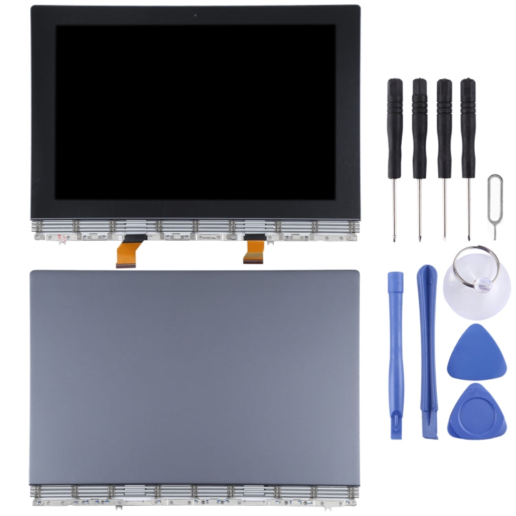 OEM LCD Screen for Lenovo YOGA Book YB1-X91 YB1-X91L YB1-X91F Digitizer Full Assembly with Frame(Grey) - LCD Screen by PMC Jewellery | Online Shopping South Africa | PMC Jewellery