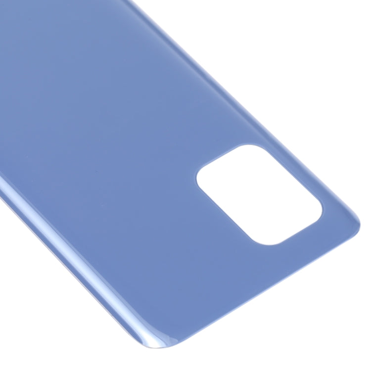 Glass Battery Back Cover with Adhesive for Asus Zenfone 8 ZS590KS(Blue) - Back Cover by PMC Jewellery | Online Shopping South Africa | PMC Jewellery