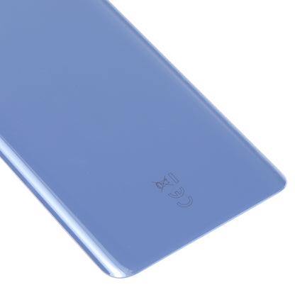 Glass Battery Back Cover with Adhesive for Asus Zenfone 8 ZS590KS(Blue) - Back Cover by PMC Jewellery | Online Shopping South Africa | PMC Jewellery