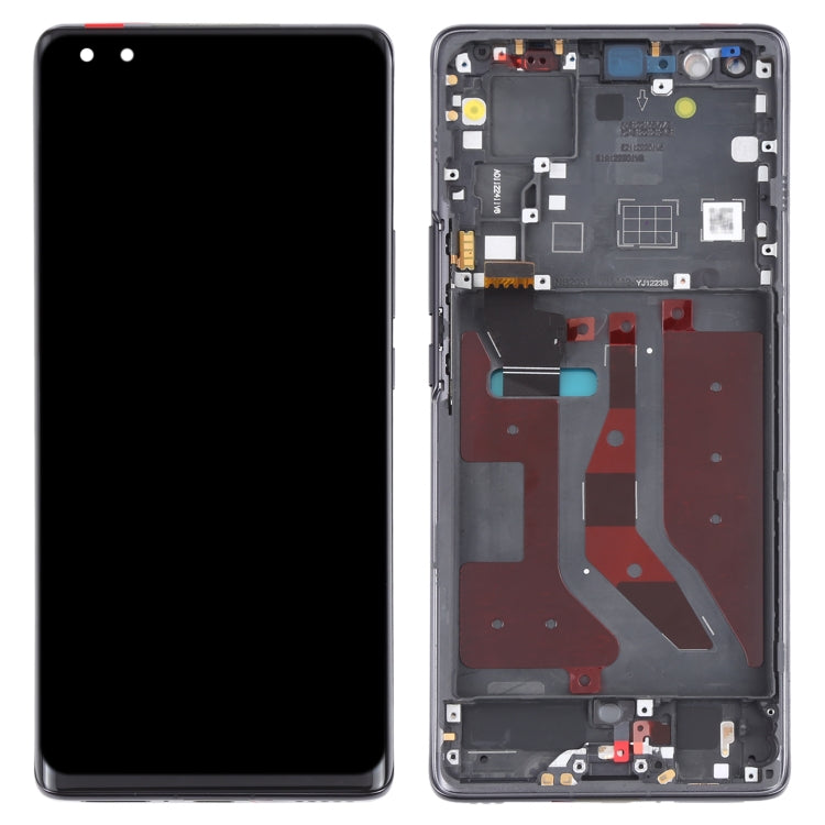 Original OLED LCD Screen for Huawei Nova 8 Pro 5G Digitizer Full Assembly With Frame(Black) - LCD Screen by PMC Jewellery | Online Shopping South Africa | PMC Jewellery