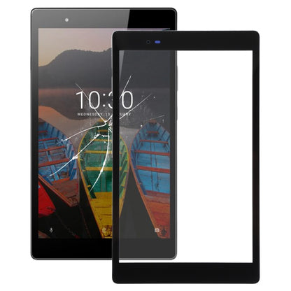 Front Screen Outer Glass Lens for Lenovo Tab3 8 Plus TB-8703F TB-8703X (Black) - Touch Panel by PMC Jewellery | Online Shopping South Africa | PMC Jewellery