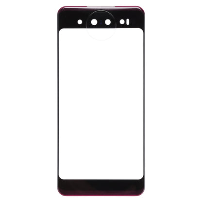 For vivo NEX Dual Display V1821A V1821T Back Screen Outer Glass Lens (Red) - Outer Glass Lens by PMC Jewellery | Online Shopping South Africa | PMC Jewellery