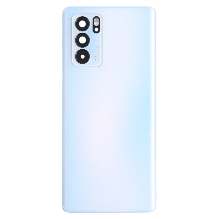 For OPPO Reno6 Pro 5G PEPM00, CPH2249 Original Battery Back Cover (Blue) - Back Cover by PMC Jewellery | Online Shopping South Africa | PMC Jewellery