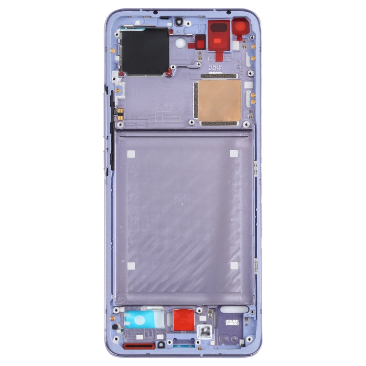 Original Front Housing LCD Frame Bezel Plate for Xiaomi Mi 11 Pro M2102K1AC (Purple) - Frame Bezel Plate by PMC Jewellery | Online Shopping South Africa | PMC Jewellery