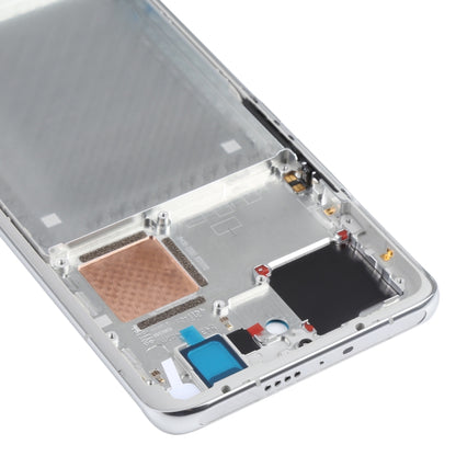 Original Front Housing LCD Frame Bezel Plate for Xiaomi Mi 11 Pro M2102K1AC (Silver) - Frame Bezel Plate by PMC Jewellery | Online Shopping South Africa | PMC Jewellery