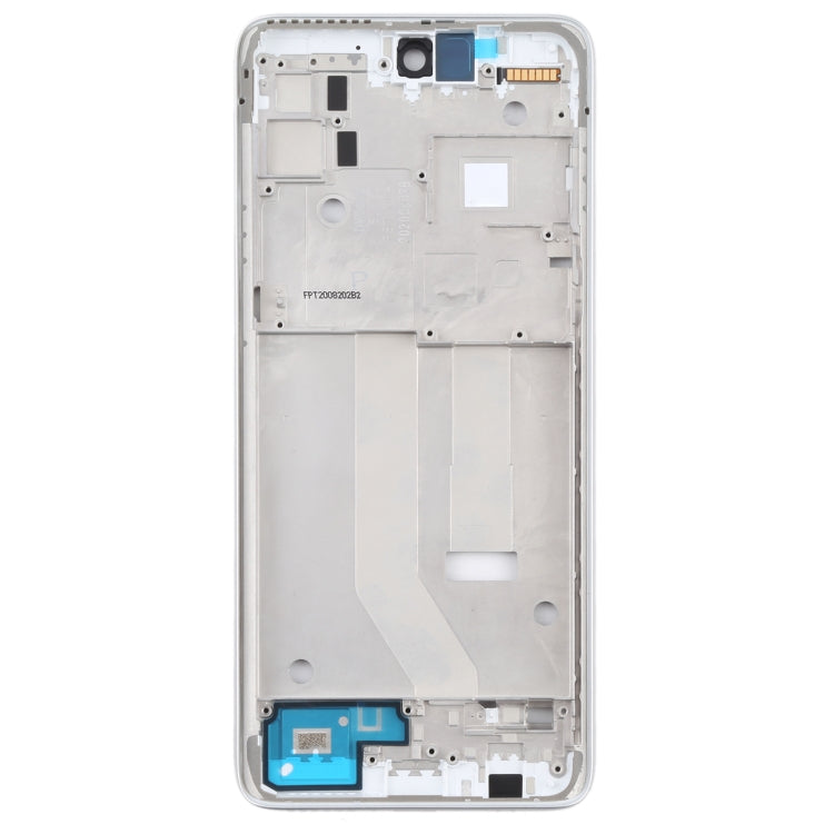 Original Front Housing LCD Frame Bezel Plate for Motorola Moto G 5G (Silver) - Frame Bezel Plate by PMC Jewellery | Online Shopping South Africa | PMC Jewellery