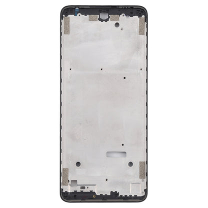 Original Front Housing LCD Frame Bezel Plate for Motorola Moto G60S XT2133-2 (Black) - Frame Bezel Plate by PMC Jewellery | Online Shopping South Africa | PMC Jewellery