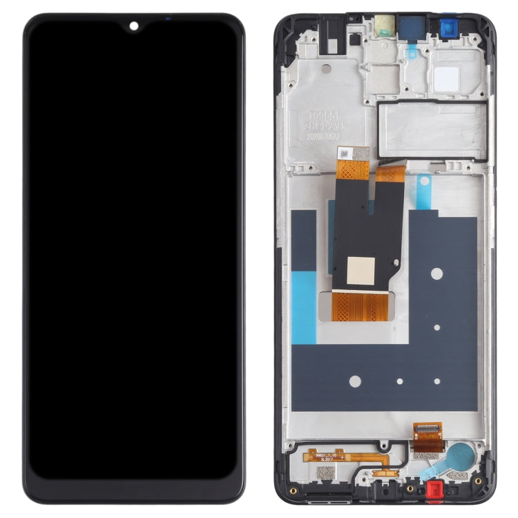 LCD Screen and Digitizer Full Assembly with Frame for Nokia 2.4 TA-1277 TA-1275 TA-1274 TA-1270(Black) - LCD Screen by PMC Jewellery | Online Shopping South Africa | PMC Jewellery