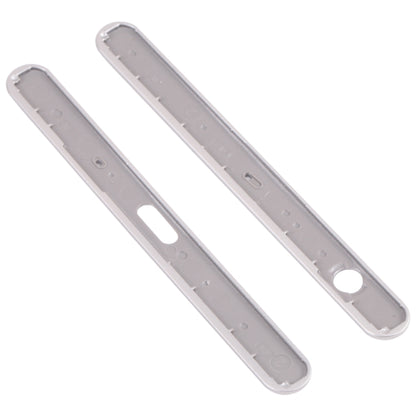 1 Pair Upper and Lower Part Sidebar For Sony Xperia XZ1(Silver) - Frame Bezel Plate by PMC Jewellery | Online Shopping South Africa | PMC Jewellery