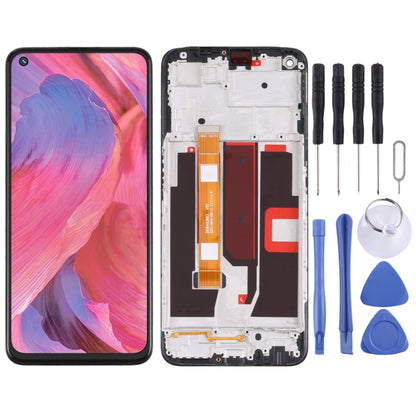 Original LCD Screen and Digitizer Full Assembly with Frame for OPPO A74 5G CPH2197 CPH2263 - LCD Screen by PMC Jewellery | Online Shopping South Africa | PMC Jewellery