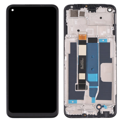 LCD Screen and Digitizer Full Assembly with Frame for OPPO Realme 8 5G(Black) - LCD Screen by PMC Jewellery | Online Shopping South Africa | PMC Jewellery