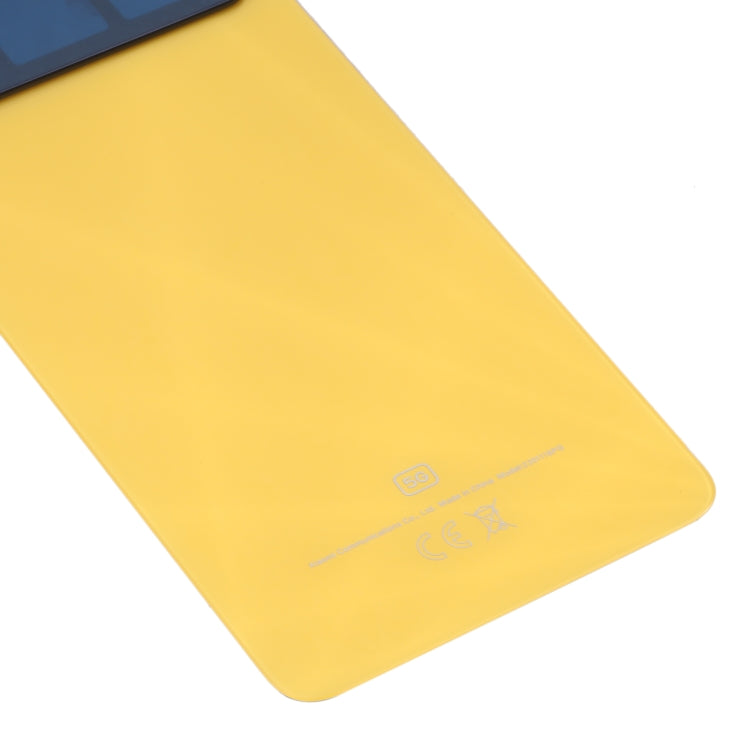 Original Battery Back Cover for Xiaomi Poco X4 Pro 5G (Yellow) - Back Cover by PMC Jewellery | Online Shopping South Africa | PMC Jewellery