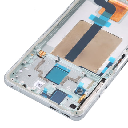 Front Housing LCD Frame Bezel Plate for Xiaomi Redmi K50 Gaming/Poco F4 GT(Green) - Frame Bezel Plate by PMC Jewellery | Online Shopping South Africa | PMC Jewellery