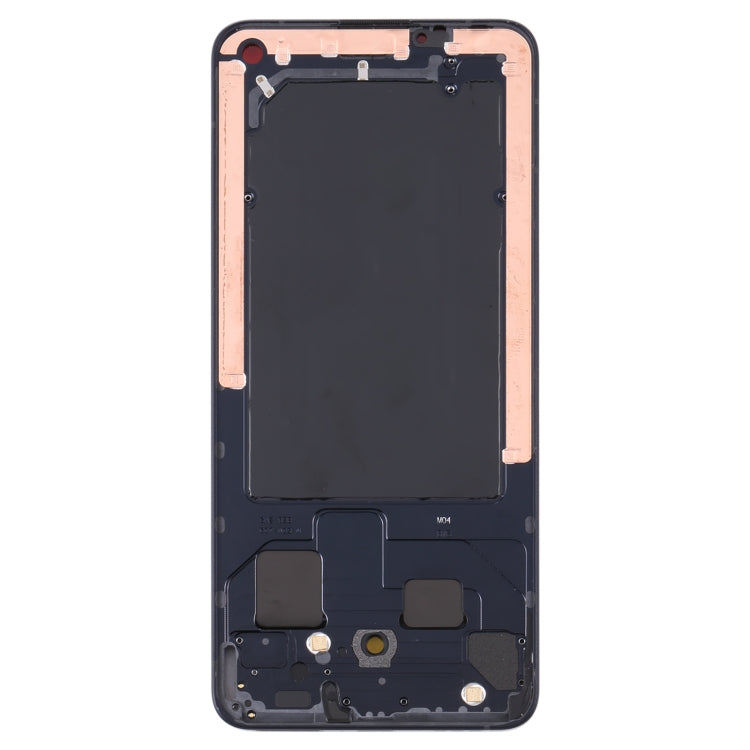 For OPPO Reno6 5G PEQM00 CPH2251 Original Front Housing LCD Frame Bezel Plate (Black) - Frame Bezel Plate by PMC Jewellery | Online Shopping South Africa | PMC Jewellery