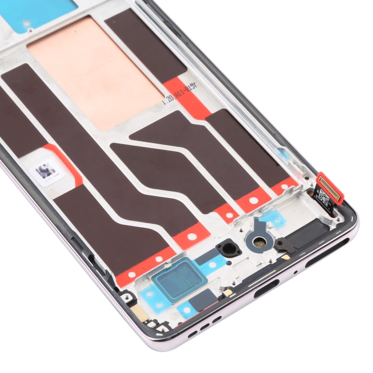 Original LCD Screen For OPPO Reno5 Pro 5G Digitizer Full Assembly with Frame(Silver) - LCD Screen by PMC Jewellery | Online Shopping South Africa | PMC Jewellery