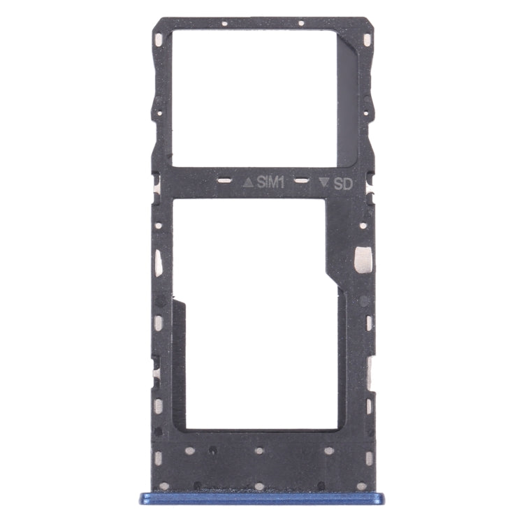 SIM Card Tray + Micro SD Card Tray for TCL Plex T780H(Blue) - For TCL by PMC Jewellery | Online Shopping South Africa | PMC Jewellery