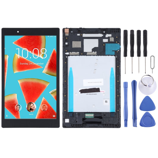 OEM LCD Screen for Lenovo 8504 8504F 8504X TB-8504N Digitizer Full Assembly with Frame (Black) - LCD Screen by PMC Jewellery | Online Shopping South Africa | PMC Jewellery