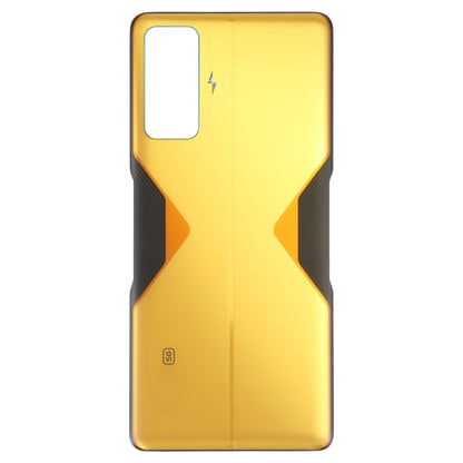 For Xiaomi Poco F4 GT Original Battery Back Cover(Yellow) - Back Cover by PMC Jewellery | Online Shopping South Africa | PMC Jewellery