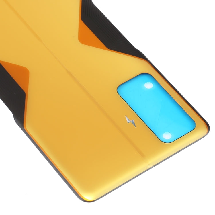 For Xiaomi Poco F4 GT Original Battery Back Cover(Yellow) - Back Cover by PMC Jewellery | Online Shopping South Africa | PMC Jewellery